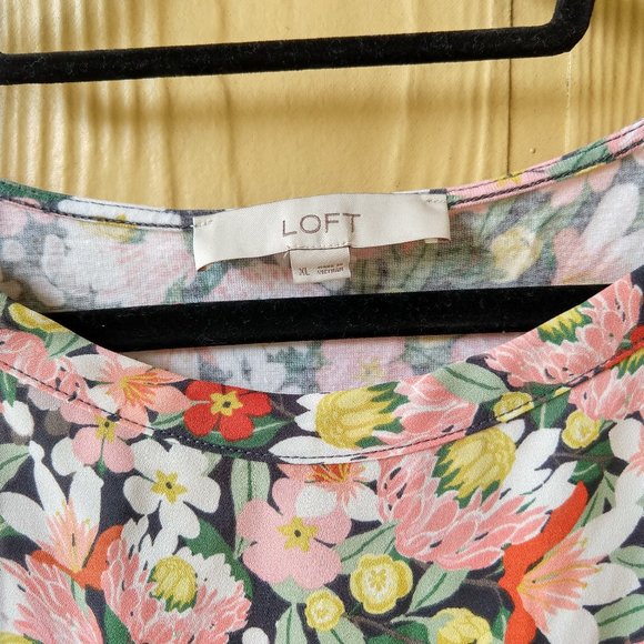 Large Loft Floral Shirt - Picture 2 of 3
